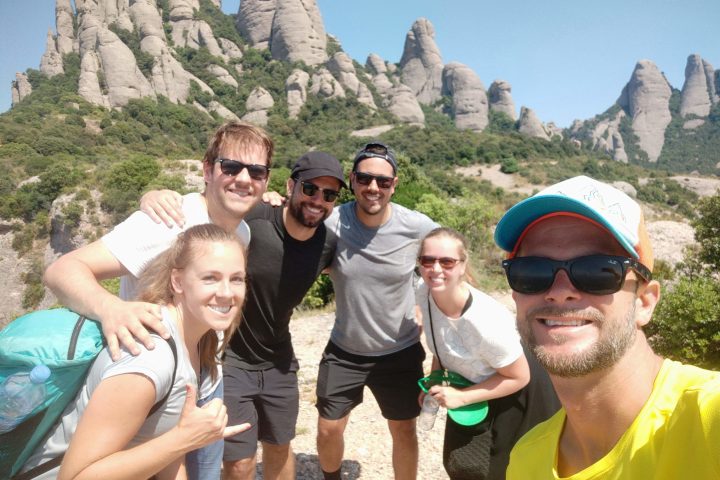 selfie at Montserrat