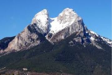 snow peak in the Pyrenees