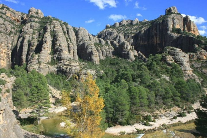 mountains of Els Ports in catalonia