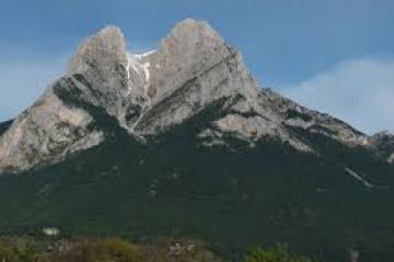 high mountain peak in the pyrenees