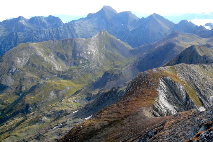Pyrenees mountains in Catalonia