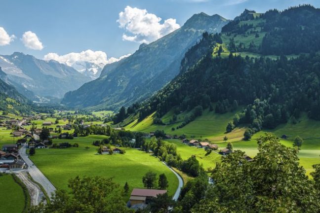summer landscape in Andorra