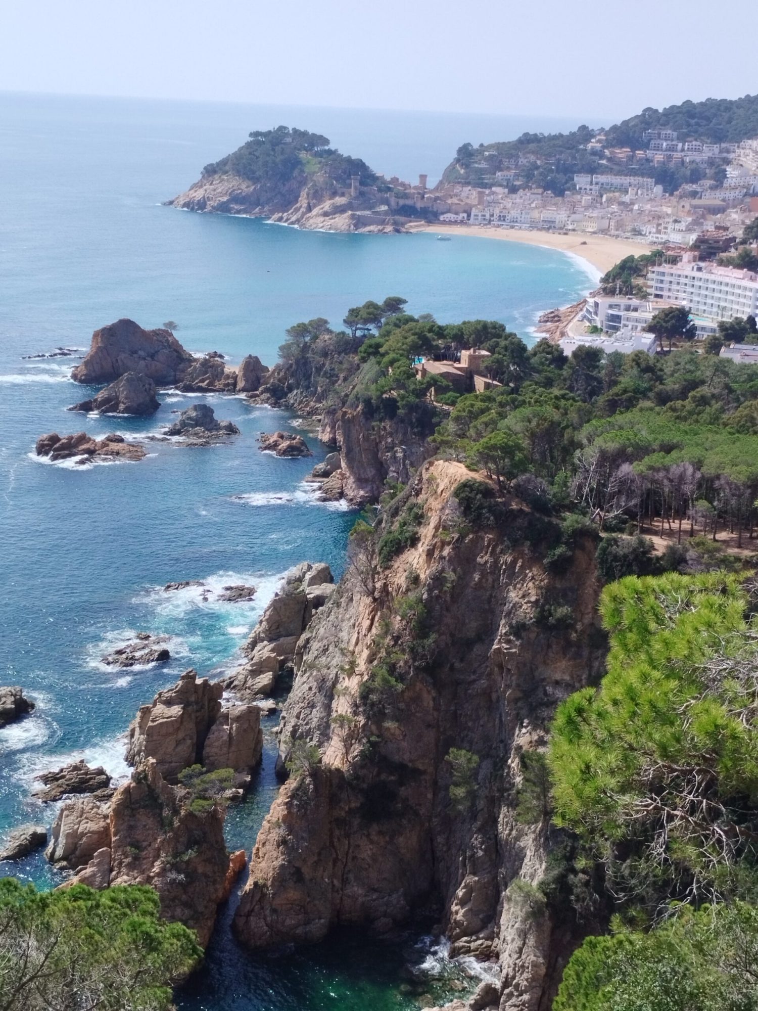 Costa Brava at Tossa de Mar